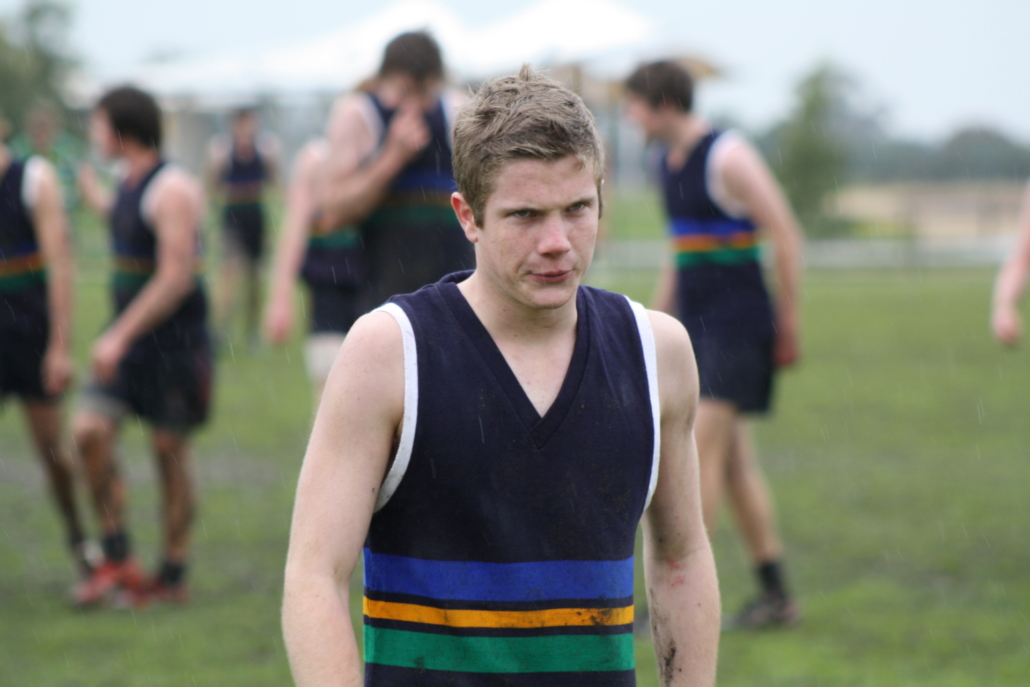 Luke Brown Wangaratta High School Football 2010