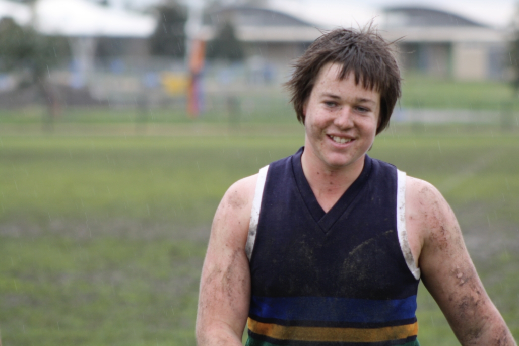 Andy Newton Wangaratta High School Football 2010