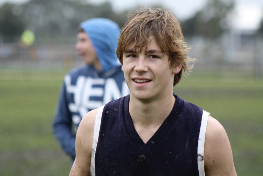 Ben Mulrooney Wangaratta High School Football 2010