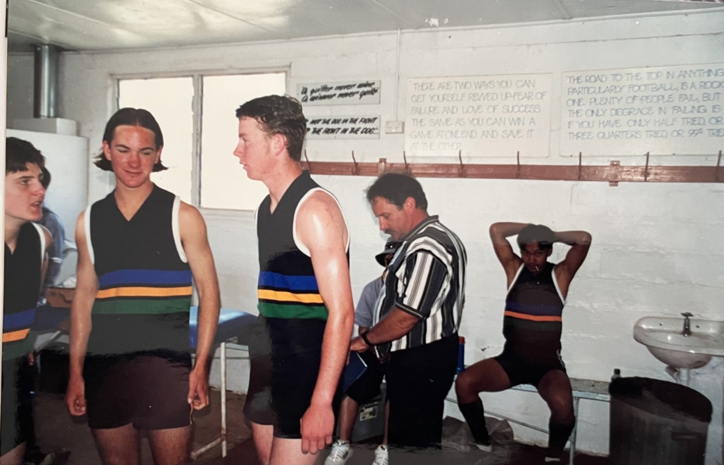 1999 Intermediate Boys Football Wangaratta High School State Champions Steve Johnson