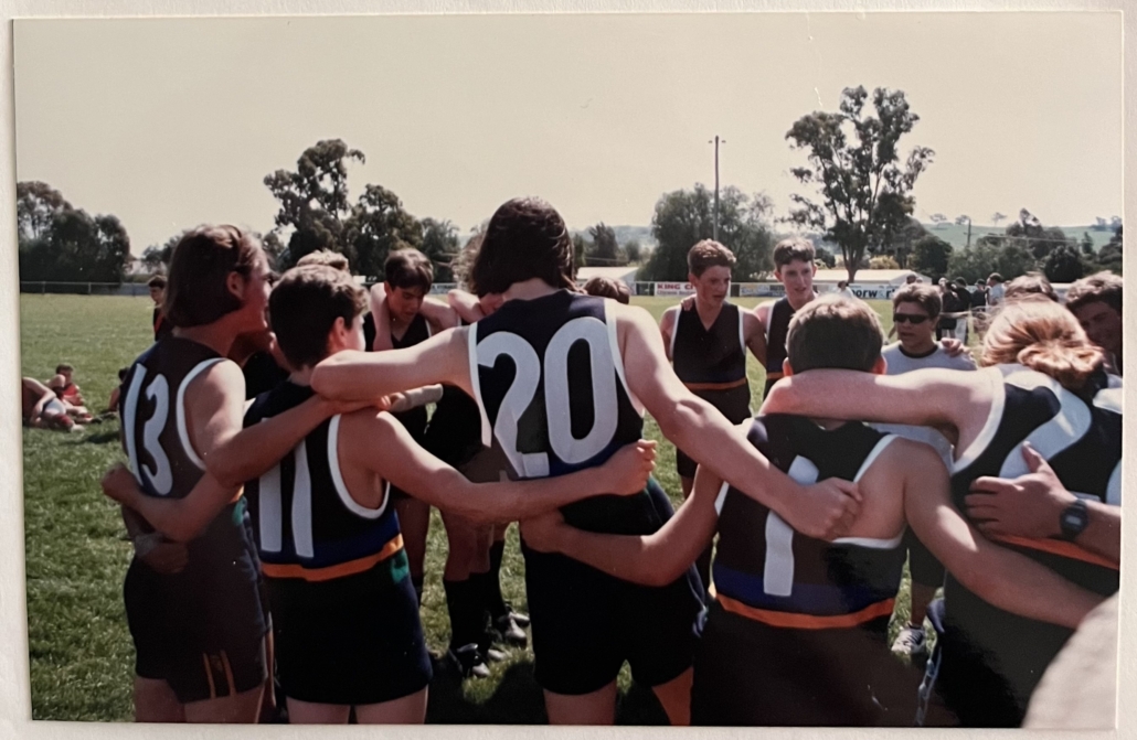 1999 Intermediate Boys Football Wangaratta High School State Champions