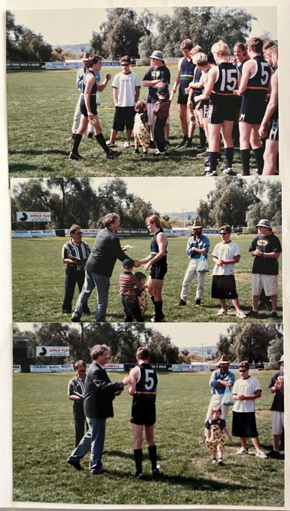 1999 Intermediate Boys Football Wangaratta High School State Champions Paul Scholes