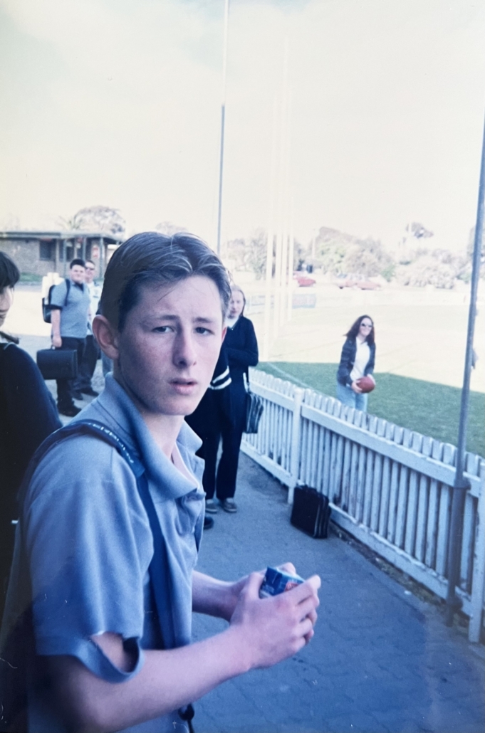 1998 Intermediate Boys Football Wangaratta High School State Champions Matt McCallum