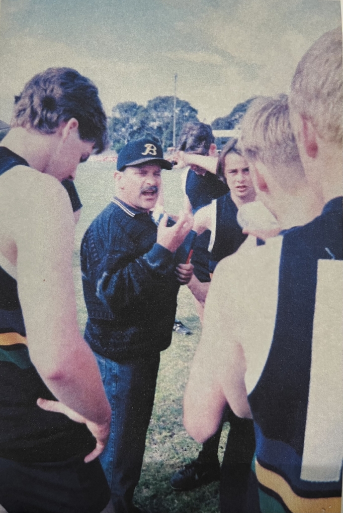 1998 Intermediate Boys Football Wangaratta High School State Champions John Evans