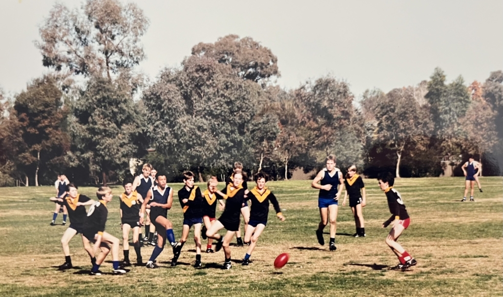 1991 Junior Boys Football Wangaratta High School State Runner Up Rohan Graham