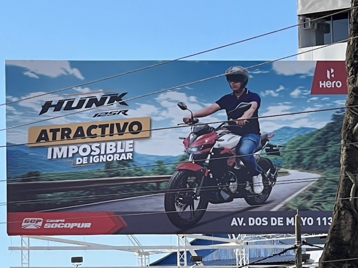 Hunk Bike Ad