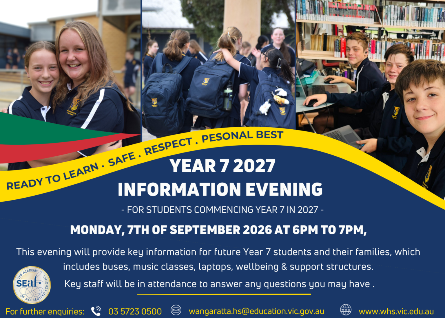 Year 7 2027 Information Evening (1)